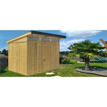 ABRI GEAI VERT2 2M57X1M86