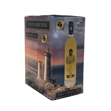 Pastis breton - Bib Vieux Briscard - 45% - Bib 3L