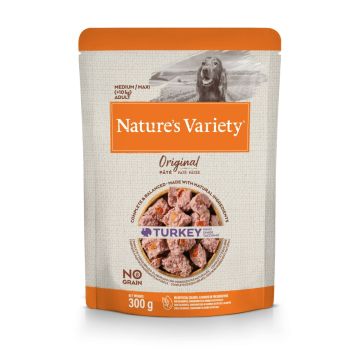 Nature's Variety - Original - Pâtée - 0,3 kg - dinde - adulte - Medium/maxi