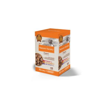 PÂTÉ MULTIPACK MINI ADULT - NATURE'S VAR IETY - 4 SACHETS DE 150 GR