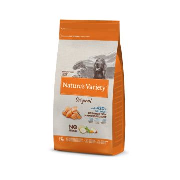 Nature's Variety - Original No Grain - Chien adulte - Medium/Maxi - saumon - 2 kg