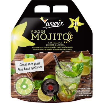 Mojito sans alcool - Poche de 3 litres