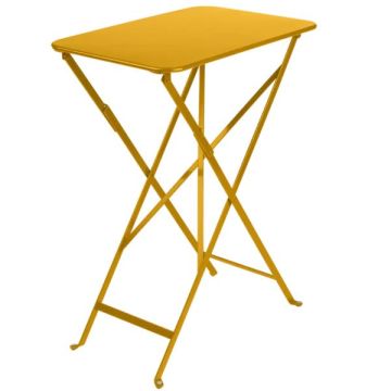 Table pliante Bistro - Fermob - 37 X 57X H 74 cm - Métal - Miel
