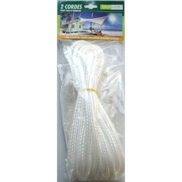 Corde tressée - voile d'ombrage - ø10 mm- X L 5 m - Morel
