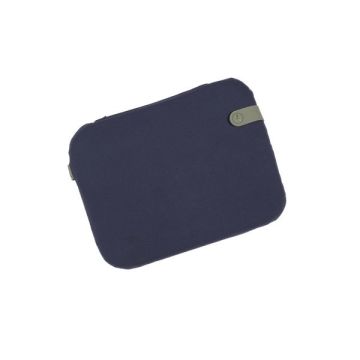 Coussin galette chaise Bistro - Fermob - 30 x 38 cm - Bleu nuit