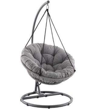 Fauteuil ?uf suspendu Ovo - MWH - résine tressée