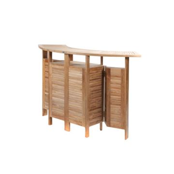 Bar Nimur repliable en bois - Médicis -185 x 46 x 100 cm