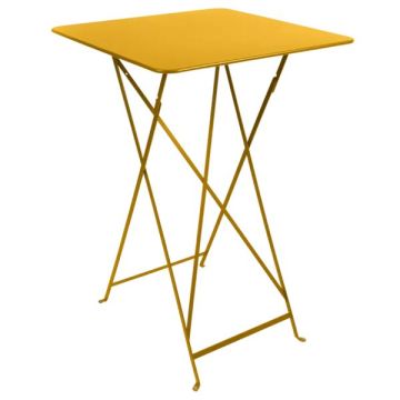 Mange debout pliable Bistro - Fermob - 71 X 71 X H 105 cm - Métal - Miel