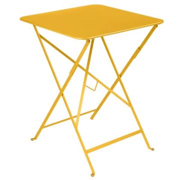 Table pliante Bistro - Fermob - 57 X 57X H 74 cm - Métal - Miel