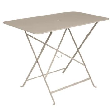 Table pliante Bistro - Fermob - 97 X 57X H 74 cm - Métal - Muscade