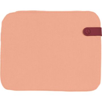 Coussin galette chaise Bistro - Fermob - 30 x 38 cm - Rose