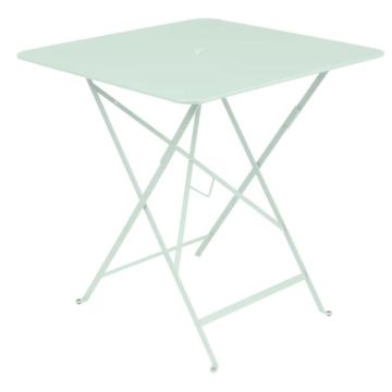 Table pliante Bistro - Fermob - 71x71X H 74 cm - Métal - Menthe glacée