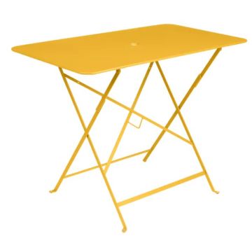 Table pliante Bistro - Fermob - 97 X 57X H 74 cm - Métal - Miel