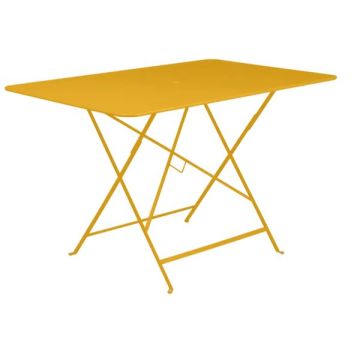 Table pliante Bistro - Fermob - 117 X 77 X H 74 cm - Métal - Miel