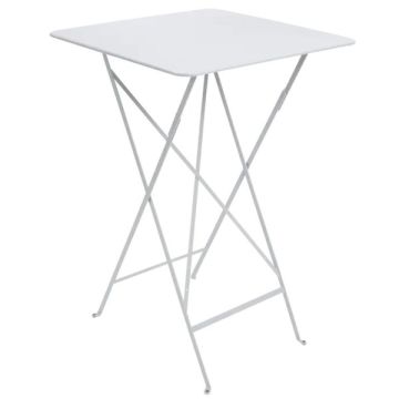 Mange debout pliable Bistro - Fermob - 71 X 71 X H 105 cm - Métal - Blanc
