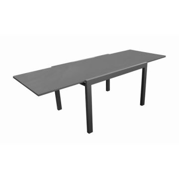 Table rect - Elise - 140 X 240 X H 90 cm - Proloisirs - Alu - Gris