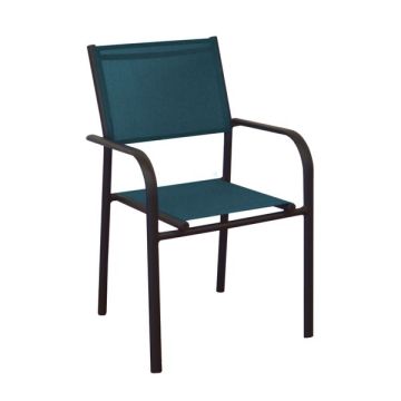 Fauteuil Duca - Alizé - Proloisirs - Alu - Gris/Bleu