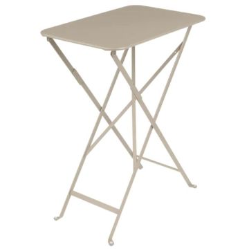 Table pliante Bistro - Fermob - 37 X 57X H 74 cm - Métal - Muscade