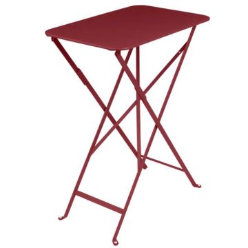 Table pliante Bistro - Fermob - 37 X 57X H 74 cm - Métal - Piment