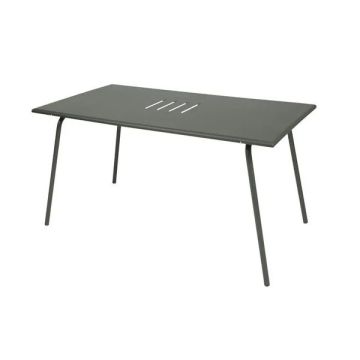 Table Monceau - Fermob - 146 X 80 X H 74 cm - Métal - Romarin