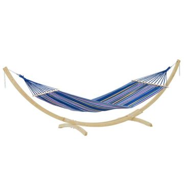 Set hamac et support Starset - Amazonas- 100 x 200 - Bleu