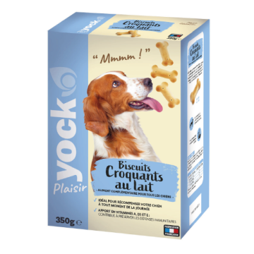 Friandises yock plaisir biscuits au lait - 350 gr