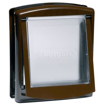 CHATIÈRE STAYWELL - PETSAFE - 2 POSITION S - BRUN