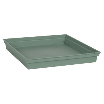 Soucoupe carrée Toscane C26 - EDA - Vert Laurier