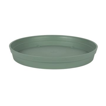 Soucoupe Toscane Ø34,5 cm pour pot Ø48 cm - EDA - Vert Laurier