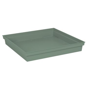 Soucoupe carrée Toscane C40 - EDA - Vert Laurier