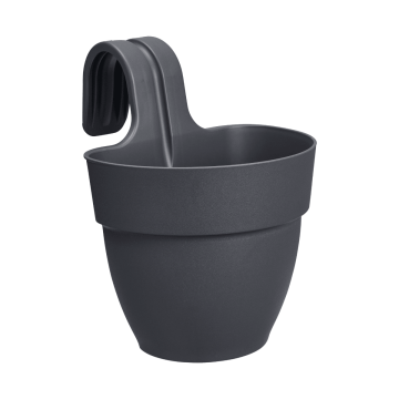 Pot Vibia à accrocher Small Ø24 - Elho - Anthracite