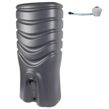 Récupérateur d'eau RECUP'O - EDA - 350 L - Kit collecteur inclus