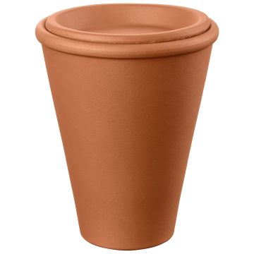 Pot Aquado Ø15 cm - Deroma - Terre cuite