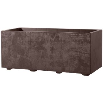 Muret Millennium 59X25 - Deroma - Brownstone