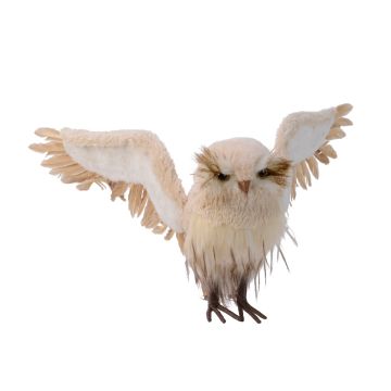 Chouette - peluche - 73 cm de large