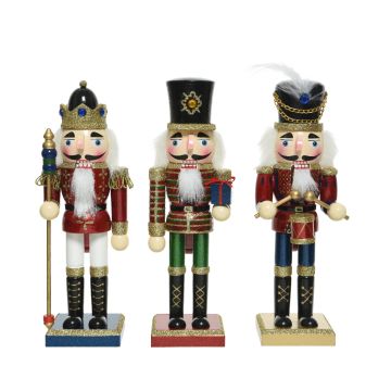 Casse-noisettes - bois - 25 cm