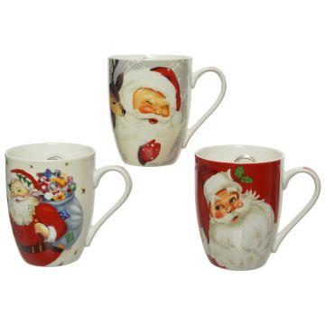 Mug Père Noël - Porcelaine - Modèle au choix