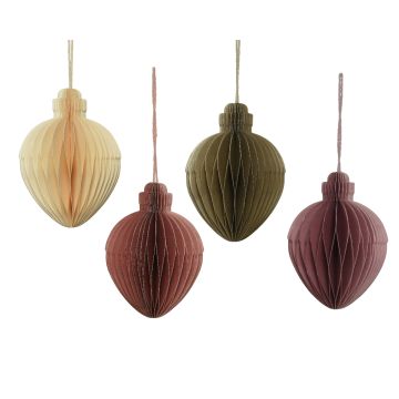 Boules en papier - Ø7 cm 