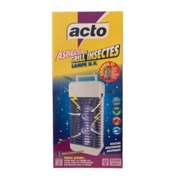 Grill'insectes aspirateur - Acto - Aveclampe uv
