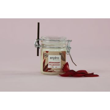 Déodorant solide bio Palmarosa Géranium- 50 ml - Endro