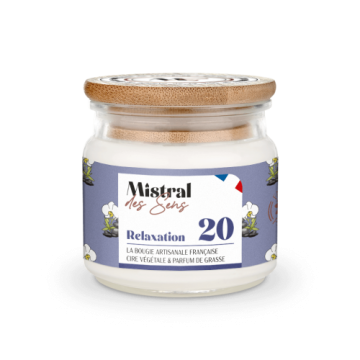 Bougie parfumée Relaxation - 150 ml - Mistral des Sens
