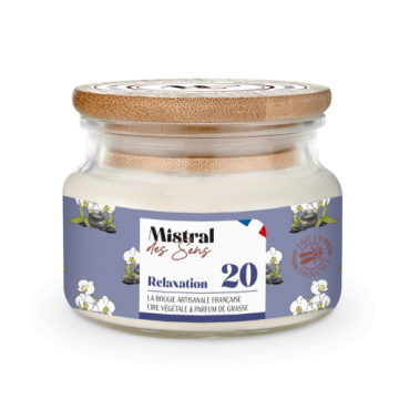 Bougie parfumée Relaxation - 300 ml - Mistral des Sens