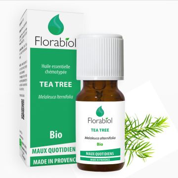 Huile essentielle bio de Tea tree -Florabiol - 10 ml