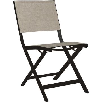 Chaise pliante Nils - Stern - Gris lin