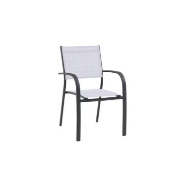 Fauteuil Tosca - MWH - Gris clair chiné