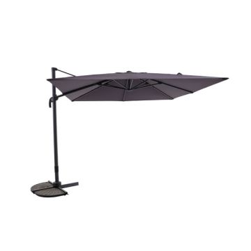 šParasol Déporté - Samos - 2,50x2,50 Anthracite