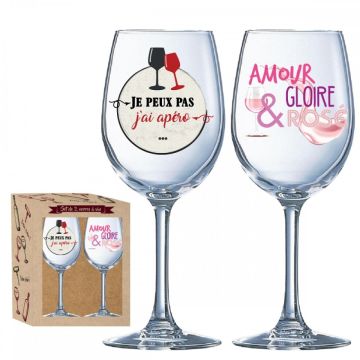 COFF 2VERRES A VIN APERO ET RO