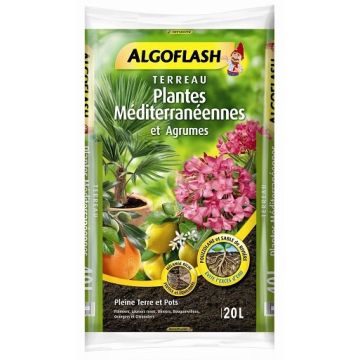 Terreau pour plantes méditerranéennes - Algoflash - 20 L