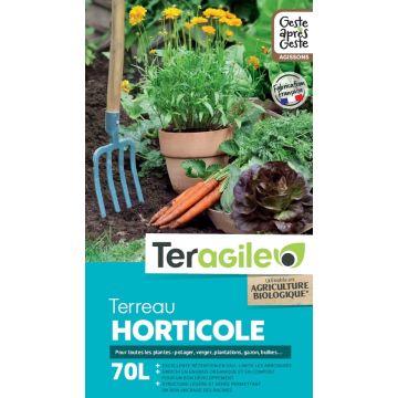 Terreau horticole UAB Teragile BIOLANDES PIN DECOR - 70 L  