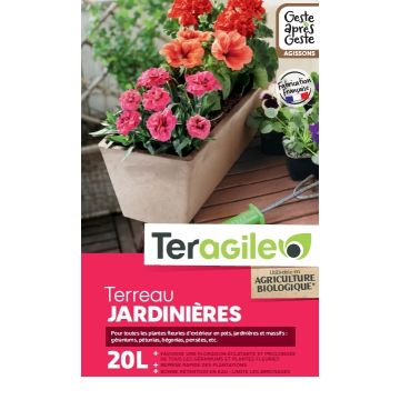 Terreau jardinières UAB Teragile BIOLANDES PIN DECOR - 20 L 